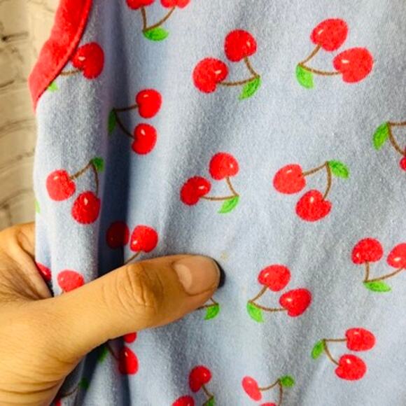 Florence Eiseman Baby 18m Blue Cherry Tank Dress PLAY - Picture 3 of 6